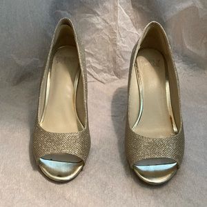 Gold Simply Pelle Heels